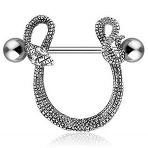 Šperky4U Piercing do bradavky - had - BR01006