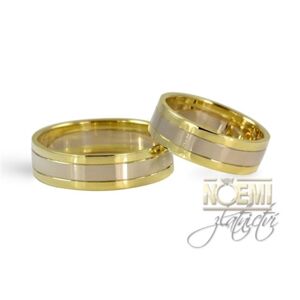 Zlaté snubní prsteny 0037 + DÁREK ZDARMA