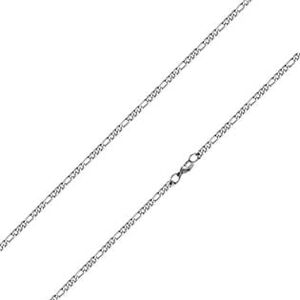 Šperky4U Ocelový řetízek figaro tl. 3 mm - OPE1010-030-55