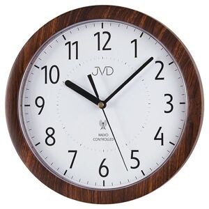 Rádiem řízené nástěnné hodiny JVD RH612.9