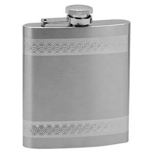 Lucca di Maggio® Ocelová kapesní lahev - placatka 220ml v dárkovém balení - 97036