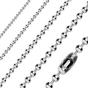 Šperky4U Ocelový řetízek kuličkový, tl. 3 mm - OPE1001-030-95