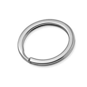 Šperky4U Ocelový kroužek na klíče, pr. 28 mm - KX0001-28