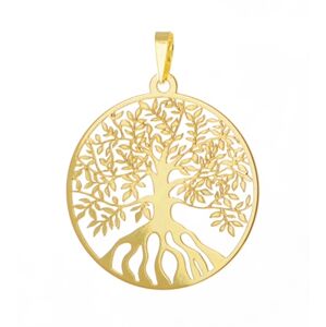 Přívěšek ze žlutého zlata strom života PA2038VF + DÁREK ZDARMA