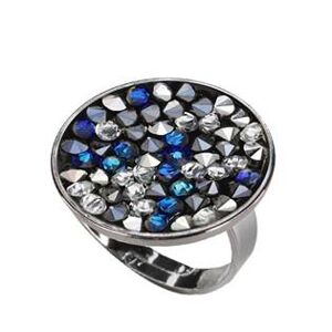 NUBIS® Prsten s krystaly Crystals from Swarovski® BLUE PEPPER - LVX301-BPE