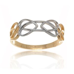 Dámský prsten ze žlutého zlata PR0323F + DÁREK ZDARMA