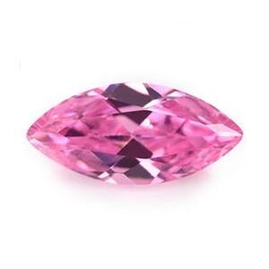 Šperky4U CZ Kubický zirkon - Pink, 1,5 x 3 mm - CZM300-015