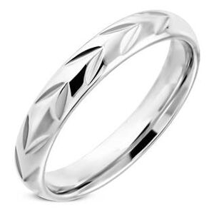 NUBIS® NSS3002 Dámský snubní prsten ocel - velikost 51 - NSS3002-51