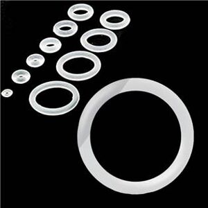Šperky4U Piercing - náhradní průhledná gumička na plug - ND01021-C-02