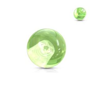 Šperky4U Náhradní kulička 1,6 mm, průměr 5 mm, barva zelená - ND001G-1605