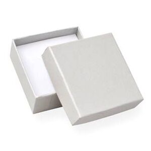 Šperky4U Dárková krabička - perleťově bílá - KR0323-WH