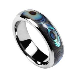 NUBIS® NWF1018 Dámský snubní prsten s perletí - velikost 60 - NWF1018-60