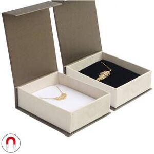 Šperky4U Dárková krabička na soupravu šperků, magnetické zavírání - KR0334-BR