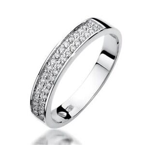 NUBIS® Zlatý prsten s diamanty - velikost 52 - W-410W-52