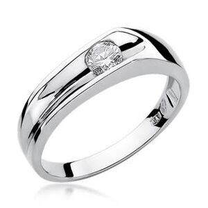 NUBIS® Zlatý prsten s diamantem - W-015W