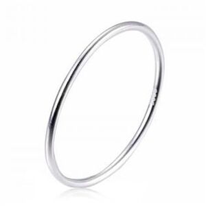 NUBIS® Minimalistický stříbrný prsten - velikost 47,5 - NB-5069-47