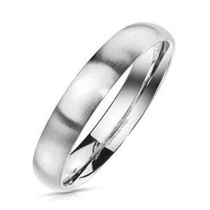 Šperky4U OPR0028 Pánský prsten matný, šíře 4 mm - velikost 67 - OPR0028-4-67