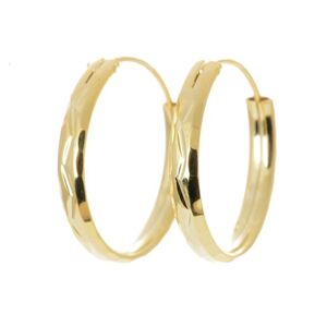 Šperky4U Zlatý piercing - segment kruh, Au 585/1000 - ZL01231-YG