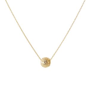 Zlatý náhrdelník s kuličkou ZLNAH082F + DÁREK ZDARMA