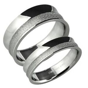 Šperky4U Ocelový prsten šíře 6 mm, vel. 50 - velikost 50 - OPR1418-50
