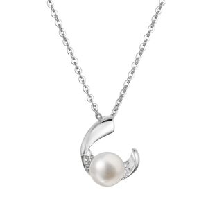 Šperky4U Ocelový náhrdelník s písmenem - OPD0260-H