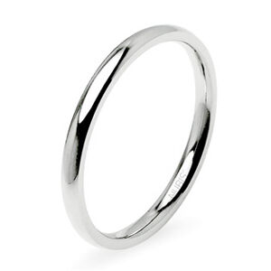 NUBIS® Ocelový prsten šíře 2 mm - velikost 54 - NSS1025-54