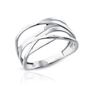 NUBIS® Stříbrný prsten - velikost 62 - NB-5512-62