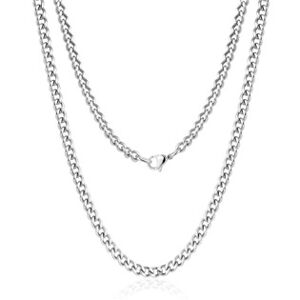 Šperky4U Ocelový řetízek, šíře 4 mm - OPE1092-040-40