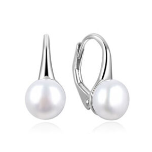 NUBIS® Stříbrné perlové náušnice  - NB-3778