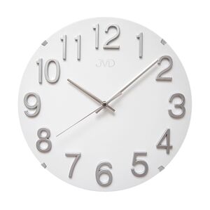 Skleněné nástěnné designové hodiny JVD HT98.5 + dárek zdarma