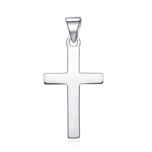 Stříbrný přívěšek kříž STRZ1029F