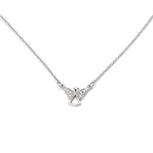 Stříbrný náhrdelník s andílkem STNAH203F