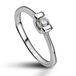 Šperky4U Stříbrný prsten se zirkonem, vel. 52 - velikost 52 - CS2017-52