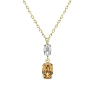 Stříbrný pozlacený náhrdelník VICTORIA CRUZ A4509-02DG + DÁREK ZDARMA