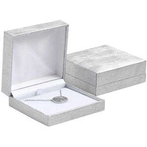 Šperky4U Růžová koženková krabička na náhrdelník nebo řetízek - KR0493