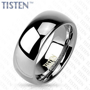 Spikes USA Snubní prsten TISTEN, šíře 8 mm, vel. 62 - velikost 62 - TIS0001-8-62