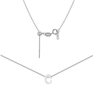 Šperky4U Ocelový náhrdelník PÍSMENO - OPD0338-C