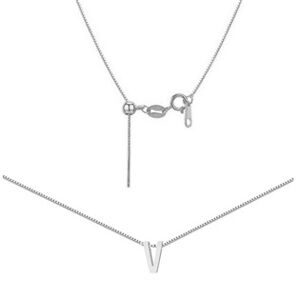 Šperky4U Ocelový náhrdelník PÍSMENO - OPD0338-V