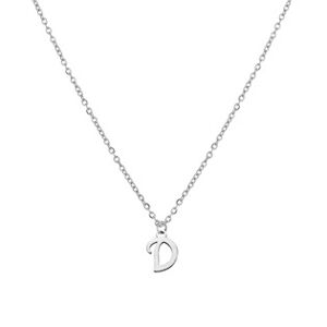 Šperky4U Ocelový náhrdelník, písmeno - OPD0339-D
