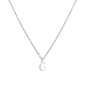 Šperky4U Ocelový náhrdelník, písmeno - OPD0339-G