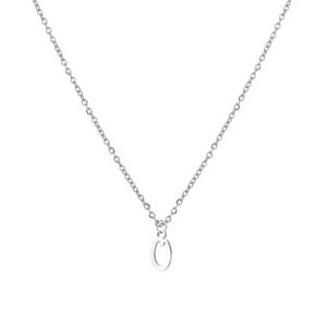 Šperky4U Ocelový náhrdelník, písmeno - OPD0339-O