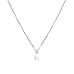 Šperky4U Ocelový náhrdelník, písmeno - OPD0339-W
