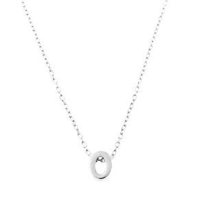 NUBIS® Stříbrný náhrdelník - písmeno - NB-2196-O