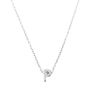 NUBIS® Stříbrný náhrdelník - písmeno - NB-2196-P
