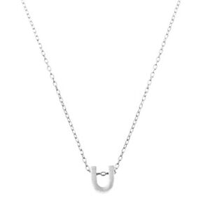 NUBIS® Stříbrný náhrdelník - písmeno - NB-2196-U