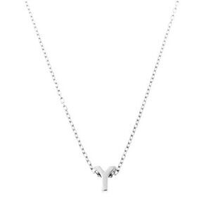 NUBIS® Stříbrný náhrdelník - písmeno - NB-2196-Y