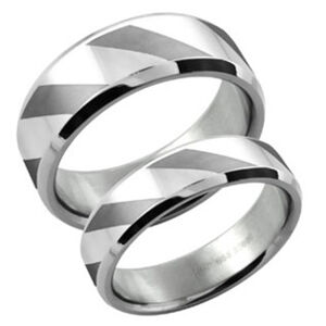 Šperky4U Ocelový prsten, vel. 49 - velikost 49 - OPR1415-49