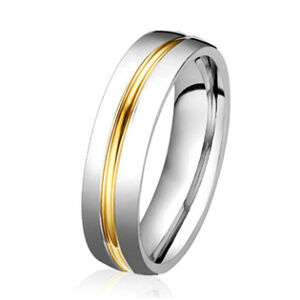 Šperky4U Ocelový prsten, šíře 5 mm, vel. 62 - velikost 62 - OPR0039-62