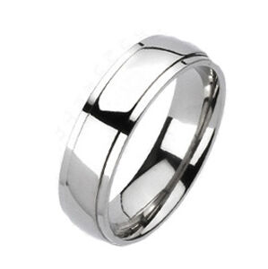 Spikes USA Pánský prsten titan - velikost 65 - TT1021-6-65