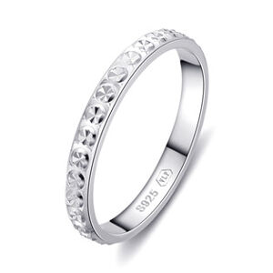 NUBIS® Stříbrný prsten - velikost 50 - NB-5543-50